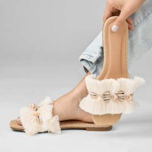 SANDALIA JAZZY2 MACRAME BLANCO